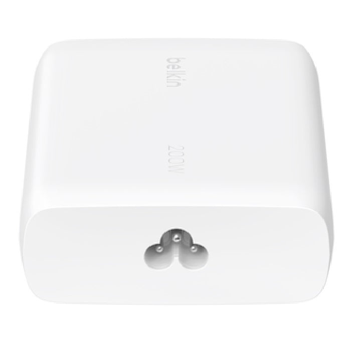Belkin BoostCharge Pro 200W 4-Port USB-C GaN Desktop Charger - White (WCH015AUWH