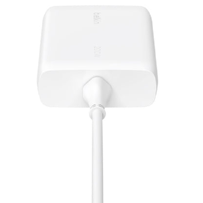 Belkin BoostCharge Pro 200W 4-Port USB-C GaN Desktop Charger - White (WCH015AUWH