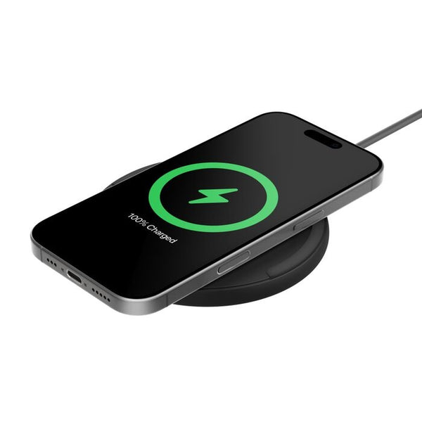 Belkin BoostCharge Wireless Charging Pad (15W) + USB-C to USB-C Cable (1.5M) - Black (WIA012fqBK), LED Indicator, $2500 CEW, 2 Years Warranty