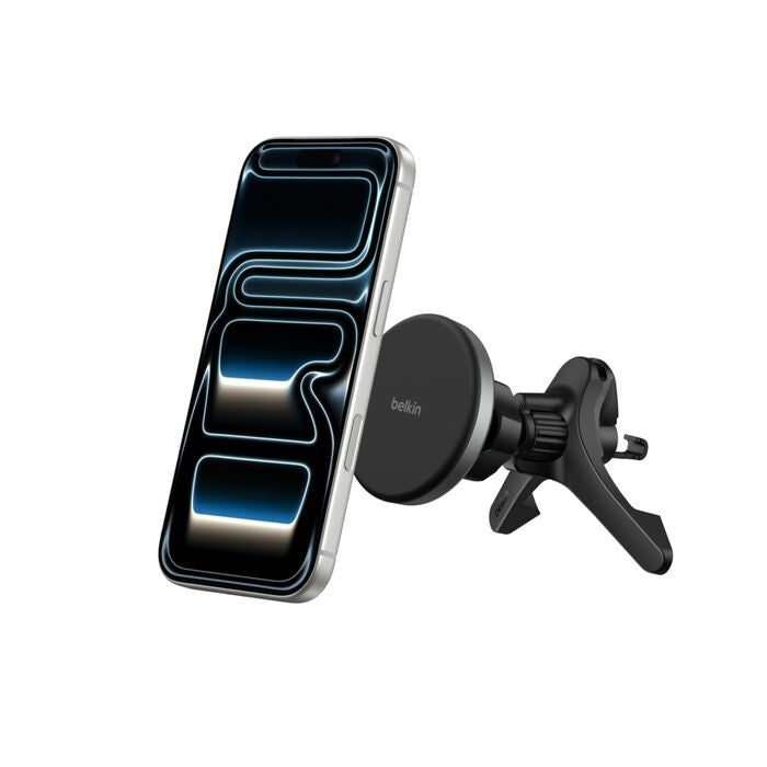 Belkin Magnetic Wireless Car Charging Dash Mount With Qi2 + 27W Car Adapter + USB-C Cable (1M) - Black (WIC010fqBK), 15W, CEW $2500, 2 Years Warranty