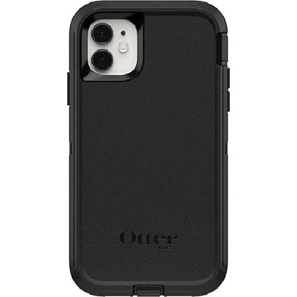 OtterBox Defender Apple iPhone 11 Case Black - (77-62457), DROP+ 4X Military Standard, Multi-Layer, Included Holster, Rugged, 7 Years Warranty