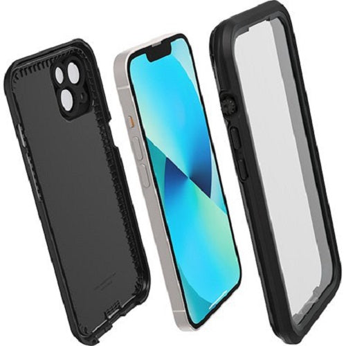 LifeProof FRE Apple iPhone 13 Case Black - (77-85527), WaterProof, 2M DropProof, DirtProof, 360° Protection Built-In Screen-Cover, 7 Years Warranty