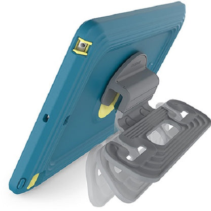 OtterBox Kids EasyGrab Apple iPad (10.2') (9th/8th/7th Gen) Case Galaxy Runner Blue (Blue/Green) - (77-81187), Rugged Protection, 7 Years Warranty