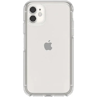 OtterBox Symmetry Clear Apple iPhone 11 Case Clear - (77-62474), DROP+ 3X Military Standard, Raised Edges, Ultra-Sleek, 7 Years Warranty