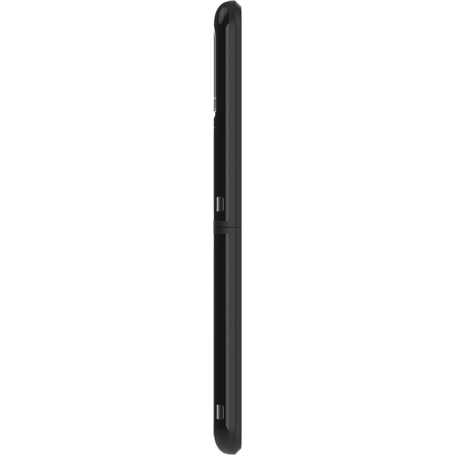 OtterBox Symmetry Flex Samsung Galaxy Z Flip3 5G (6.7') Case Black Crystal (Clear/Black) - (77-84199), Antimicrobial, DROP+ 2X Military Standard