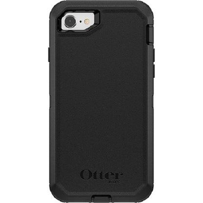 OtterBox Defender Apple iPhone SE (3rd & 2nd Gen) and iPhone 8/7 Case Black-(77-56603), DROP+ 4X Military Standard, Included Holster, 7 Years Warranty