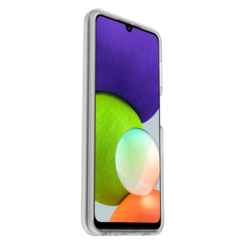 OtterBox React Samsung Galaxy A22 4G (6.4') Case Clear - (77-82989), Antimicrobial,DROP+ Military Standard,Raised Edges, 7 Years Warranty