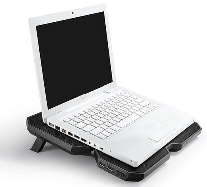 DeepCool Multi Core X6 Notebook Cooler 15.6' With 2x140mm, 2x100mm Fans, Step Switch & 2 USB