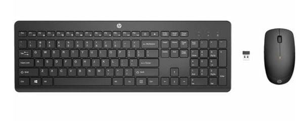 HP 235 USB Wireless Keyboard & Mouse Combo Reduced-sized & Low-Profile Quiet Key