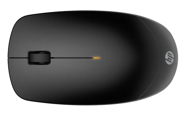 HP 235 Slim USB Wireless Optical Mouse - 2.4GHz 1600DPI 3 Buttons Red Optical Tr