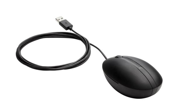 HP Wired Desktop 320M Mouse - 1000DPI,  Optical Red Sensor, USB, Cable Length 18