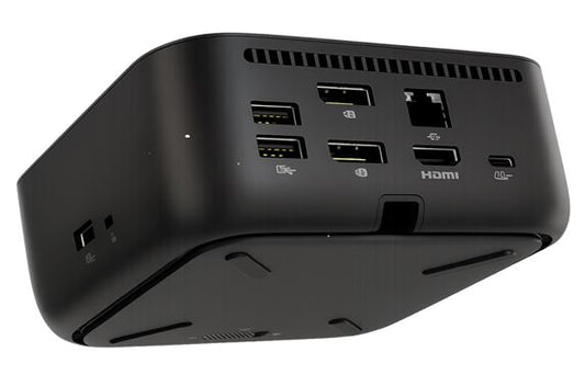 HP Dock G6 USB-C Docking Station - 100W Power Delivery 3xDisplays 2xDP 1xHDMI 3xUSB-A 2xUSB-C RJ45 1x Nano Lock for HP Notebook PC ~5TW10AA 5TW13AA