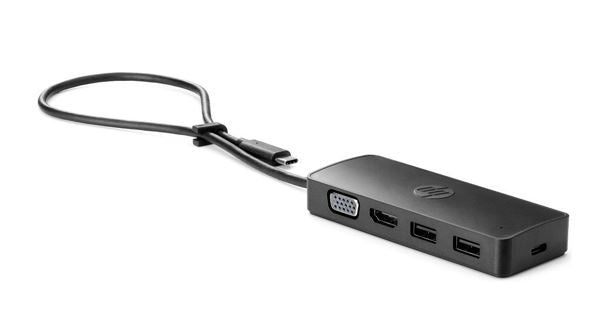 HP USB-C Travel Hub G2 65W Power Delivery (Alt Mode DP) HDMI VGA 2xUSB-A 1xUSB-C