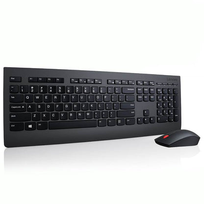 LENOVO Professional Wireless Keyboard & Mouse Combo Stylish Full-Size Slim 3-Zon