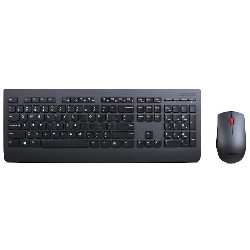 Lenovo Professional Wireless Keyboard & Mouse Combo – 2.4GHz, Slim Full-Size - GO CLICK ON