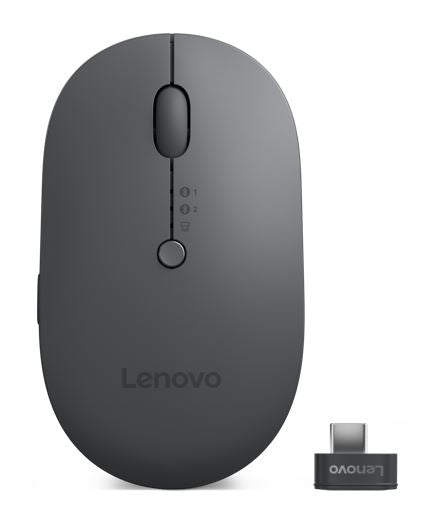 Lenovo mouse Universal Ambidextrous Bluetooth + USB Type-C Optical 2400 DPI Up t