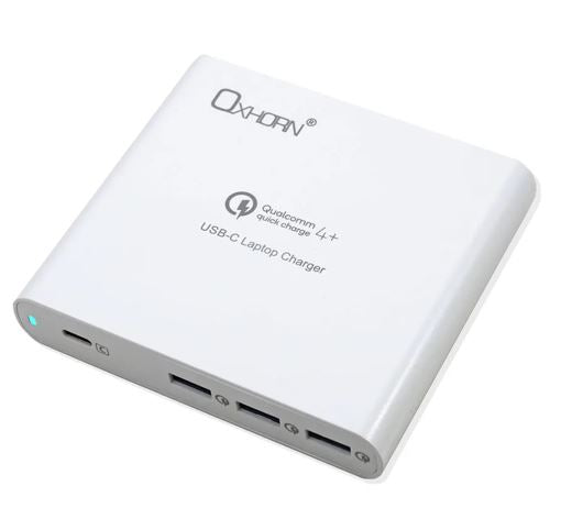 Oxhorn Multi-Functional USB Type C Laptop 87W Laptop Charger - Quick Charge, HP,