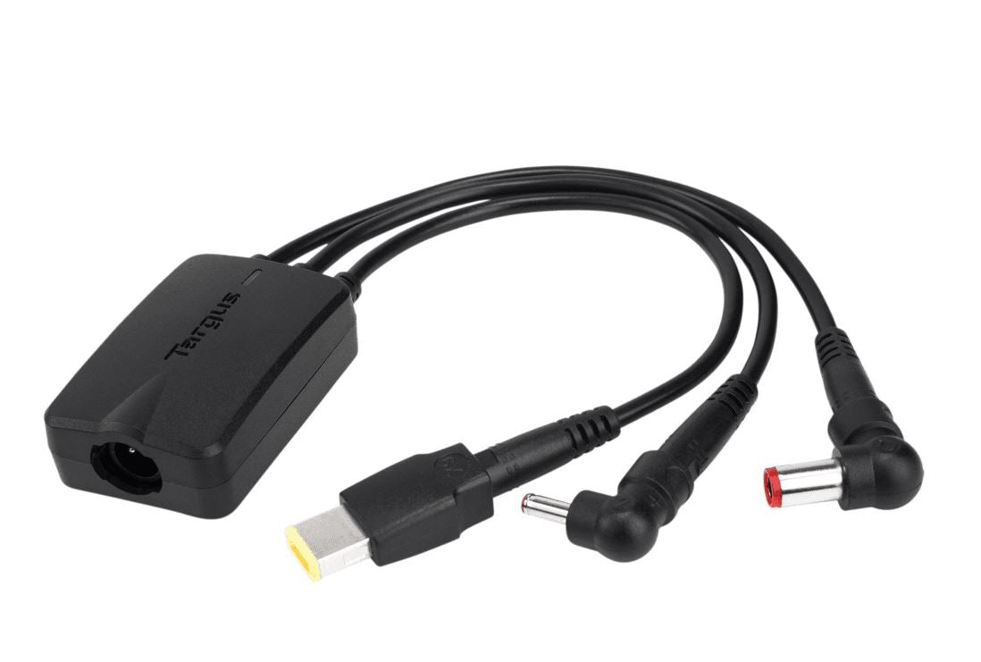 Targus 3-Way Active DC Charging Cable 3 Pin - Accommodates up to 3 different Pow