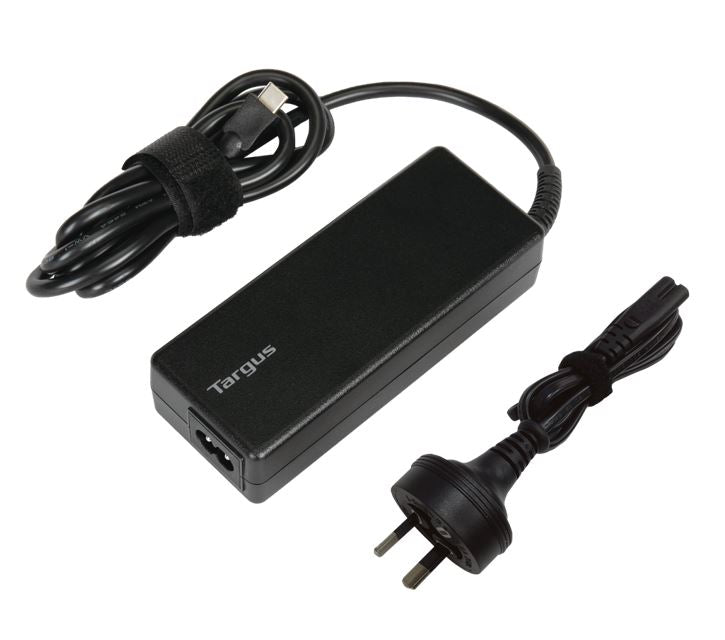 Targus 100W USB-C Charger - Compatible with USB-C Laptops, Tablets, Phones, Buil