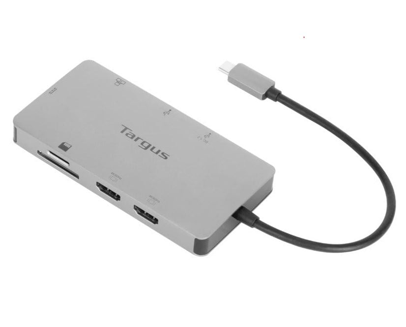Targus USB-C Dual HDMI 4K Docking Station with 100W Power Delivery Pass-Thru 2xH