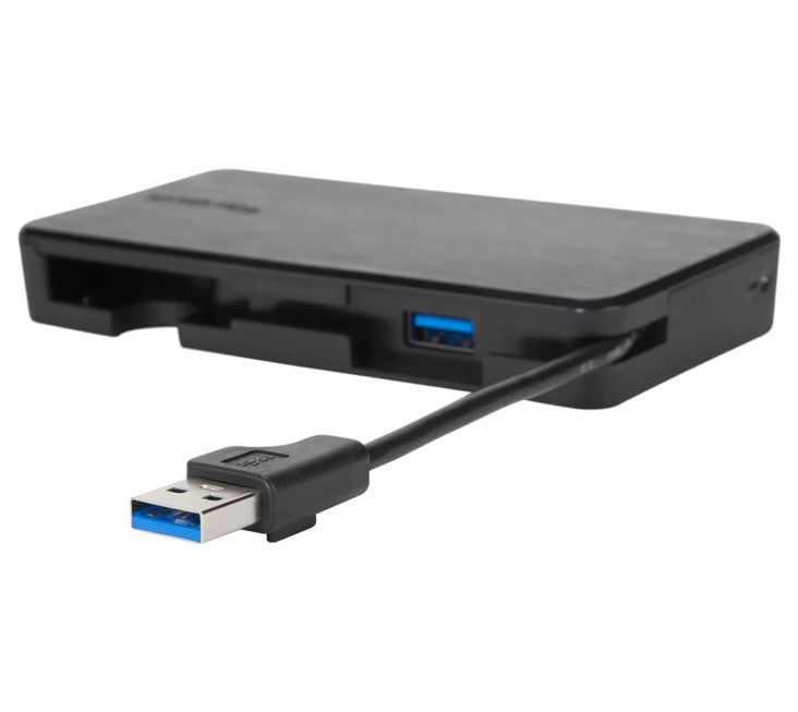 Targus USB 3.0 & USB-C Dual Travel Dock Connects 2 monitors, 1x HDMI 1x VGA, Sup