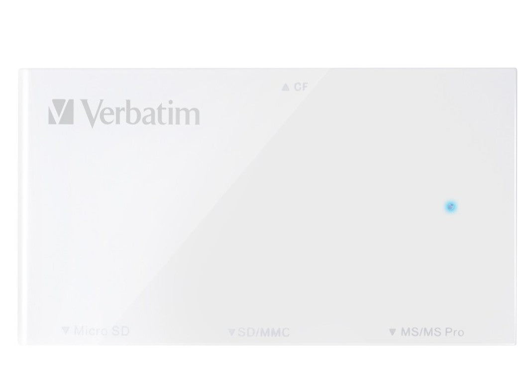 Verbatim USB 3.0 4in1 Card Reader - White