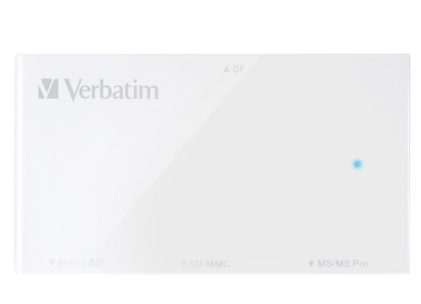 Verbatim USB 3.0 4in1 Card Reader - White