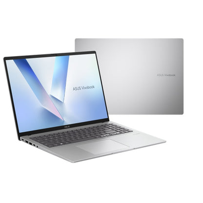 ASUS Vivobook 16 16'AMD RYZEN AI 5 330  WUXGA (1920 x 1200) 16:10 aspect ratio DDR5 16G 512G Cool Silver Win11 Home 1.9kg 1yr wty Notebok~Q3