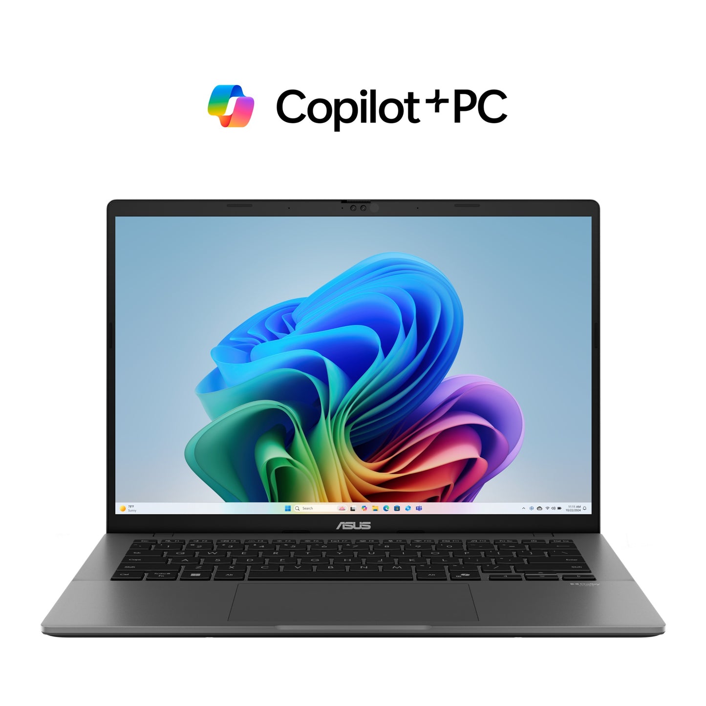 ASUS Vivobook S14 14'OLED AMD RYZEN 7 260  WUXGA 16:10 aspect rati 16G 1TB Matte Gray Win11 Home 1.4kg 1yr wty Notebook~Q3