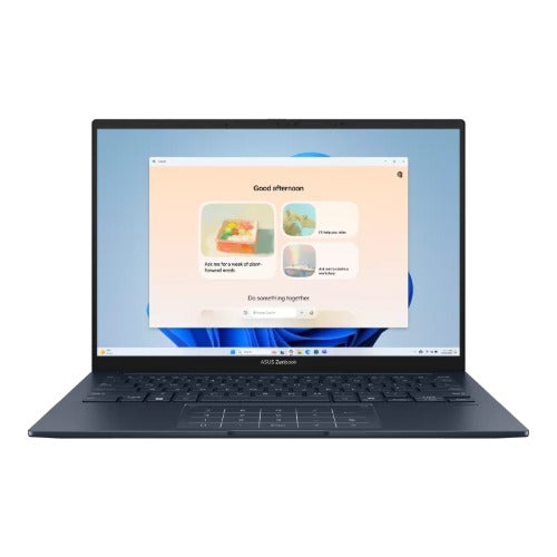 ASUS Zenbook 14 14' WUXGA OLED Notebook Intel Core Ultra 7 255H DDR5X 16GB 1TB SSD Blue Win 11 Home 1.22kg 1Y Warranty CTO