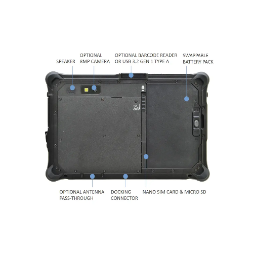 DURABOOK R8, 8' FHD, Intel® Core™ i5-1230U, Windows 11, 8GB RAM, 256GB PCIe S