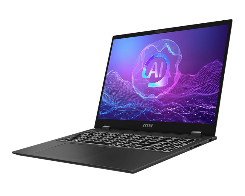MSI Prestige Series Notebook 16' UHD IntelÂ® Coreâ„¢ Ultra 9 288V Embedded 32GB LPDDR5x-8533 2xM.2 SSD slot Windows11  IntelÂ® Arc Graphics