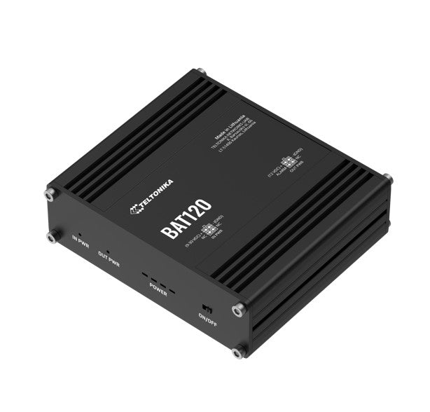 Teltonika Mini UPS, Two 4-pin DC ports Power Supply, DIN rail and surface mounti