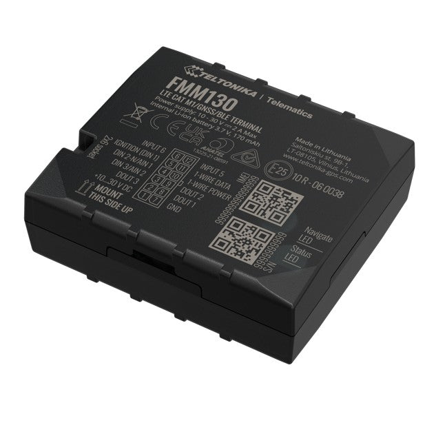 Teltonika FMM130 Advanced CAT M1/GSM/GNSS/BLE terminal with internal antennas an