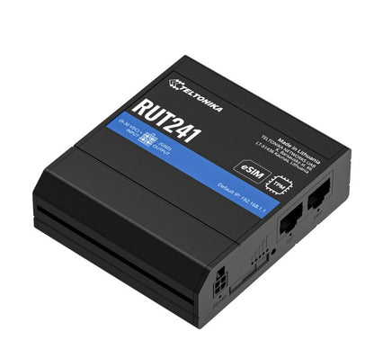 Teltonika Industrial 4G eSIM Router, Instant LTE Failover, Compact and Powerful