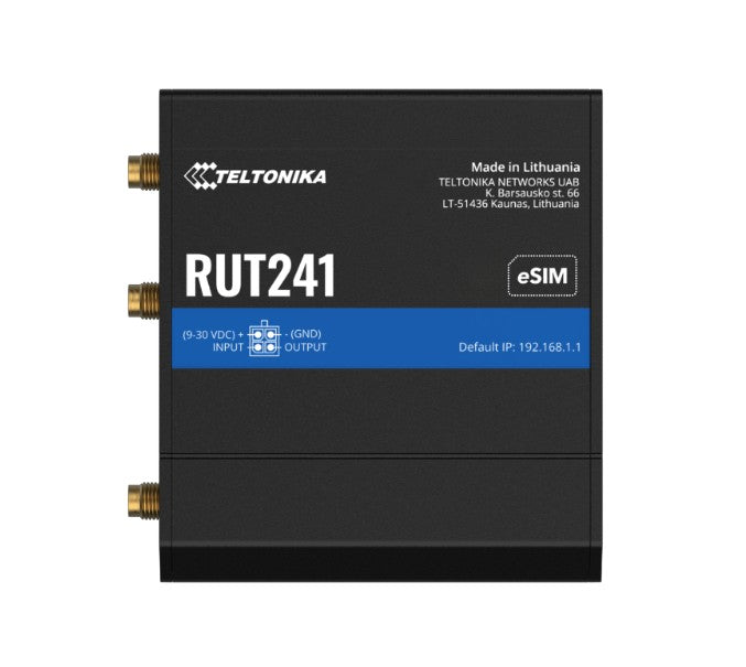 Teltonika Industrial Cellular Router, Instant LTE Failover, Compact and Powerful