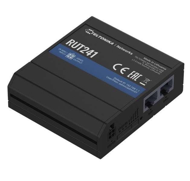 Teltonika Industrial Cellular Router, Instant LTE Failover, Compact and Powerful