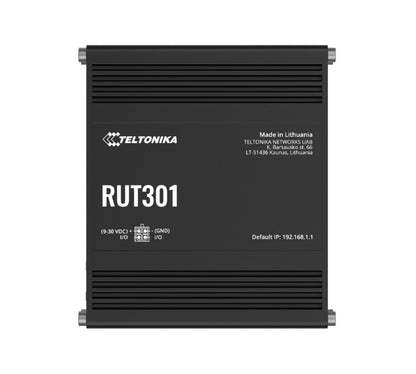 Teltonika RUT301 Industrial Ethernet Router, Rugged Industrial Ethernet Router,