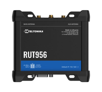 Teltonika Industrial Cellular Router, Dual-SIM cellular 4G LTE, WAN failover, wi
