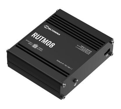 Teltonika RUTM08 Industrial Wired Router, 4 Gigabit RJ45 Ports,128 tag/port-base