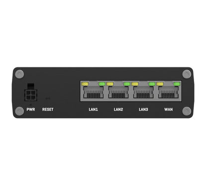 Teltonika RUTM08 Industrial Wired Router, 4 Gigabit RJ45 Ports,128 tag/port-base