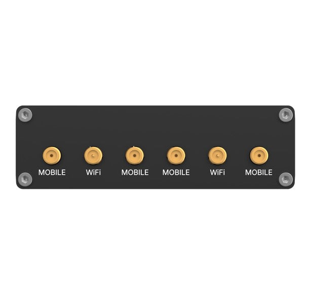 Teltonika RUTM30 Compact 5G Router, 5G dual SIM cellular, 5 Gigabit Ethernet ports, Dual-Band Wi-Fi, Backward Compatible with 4G, PSU included