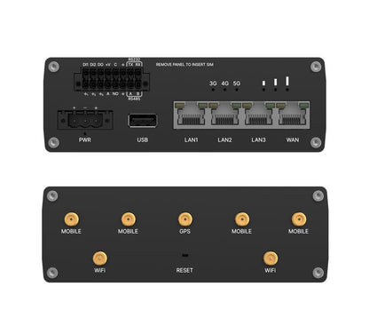 Teltonika RUTM55 Dual 5G Router, Dual SIM & eSIMâ„¢, Telit 5G Modem, Auto-Failover,