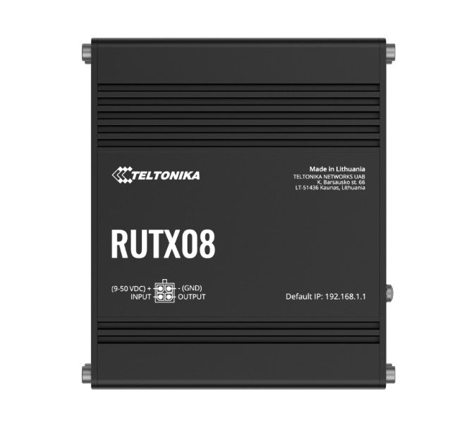 Teltonika Industrial Ethernet Router, Next Gen VPN Router for Professional Appli
