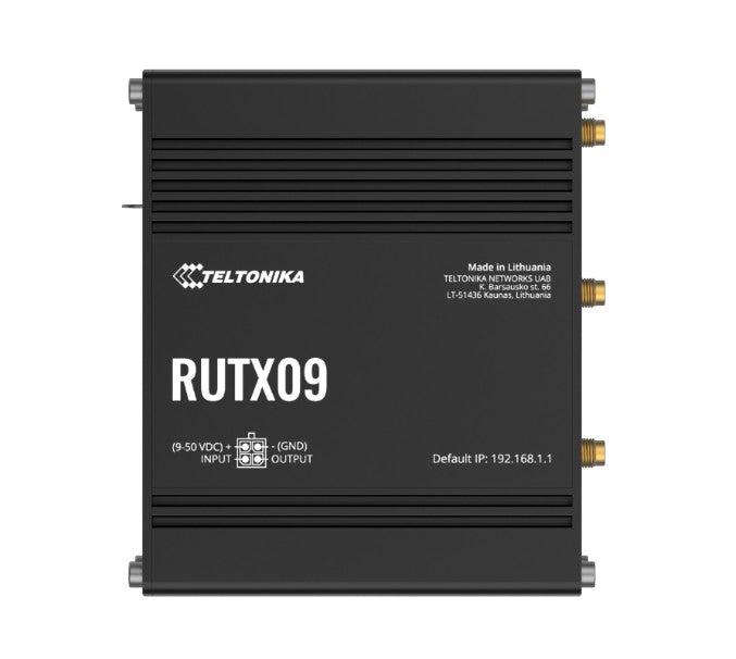 Teltonika Industrial Cellular Router, 4G LTE CAT 6, Dual SIM, Instant LTE Failov