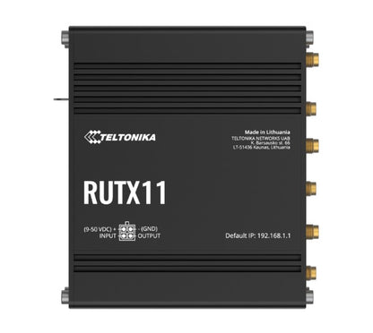 Teltonika Industrial Cellular Router, 4G LTE CAT 6, Dual SIM with auto failover,