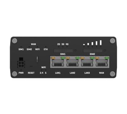Teltonika Industrial Cellular Router, 4G LTE CAT 6, Dual SIM with auto failover,