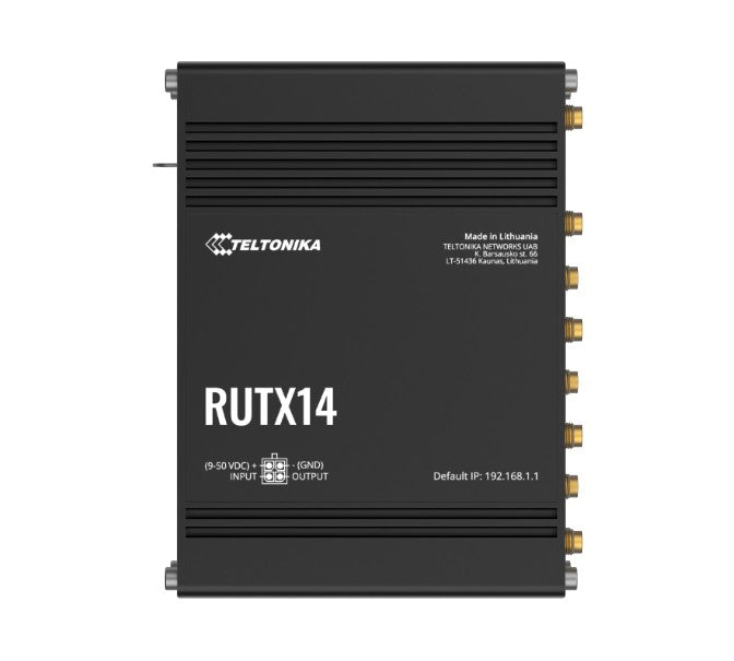 Teltonika 4G LTE CAT12 Industrial Cellular Router, Instant LTE Failover, Dual Ba