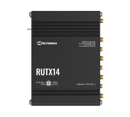 Teltonika 4G LTE CAT12 Industrial Cellular Router, Instant LTE Failover, Dual Ba