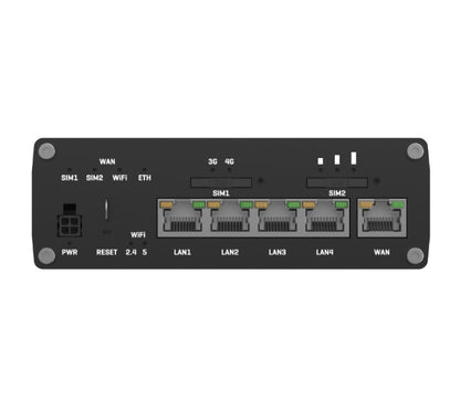 Teltonika 4G LTE CAT12 Industrial Cellular Router, Instant LTE Failover, Dual Ba